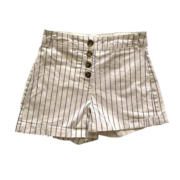 Old Navy‎ Striped white shorts Size 0 - Picture 1 of 4